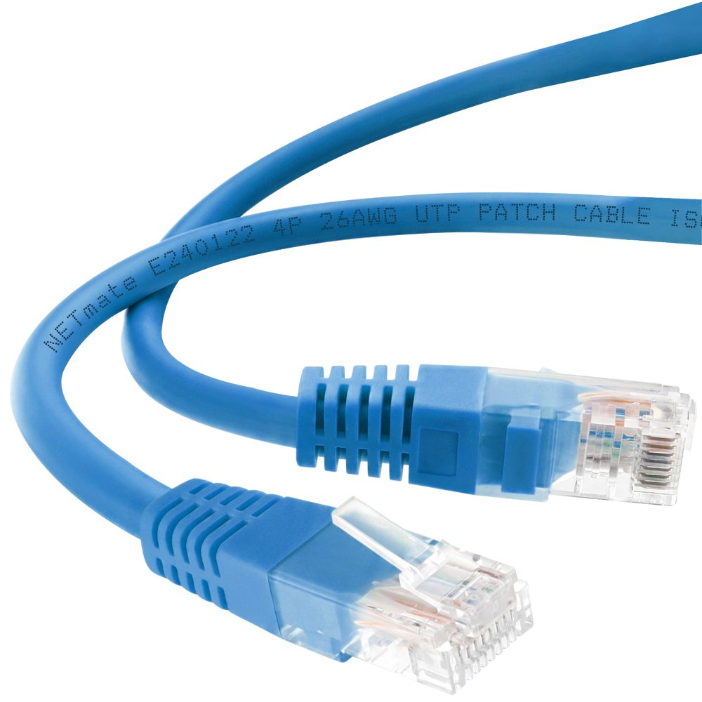 강원전자 넷메이트 CAT.5E UTP 랜 케이블 50m, 블루 NMC-U550BL