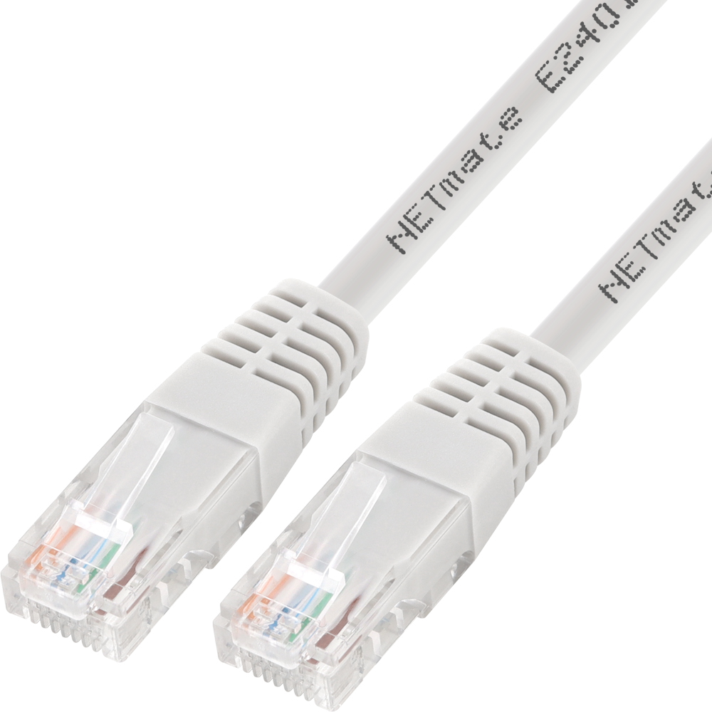 강원전자 넷메이트 CAT.6 UTP 랜 케이블 7m, 그레이 NMC-U670G
