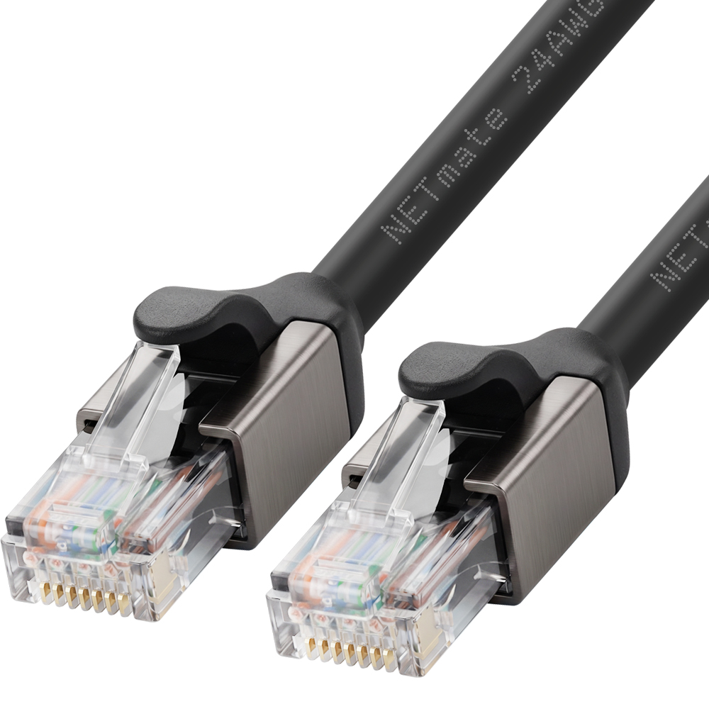 강원전자 넷메이트 CAT.6A UTP Metal 랜 케이블 15m NM-C6AM15