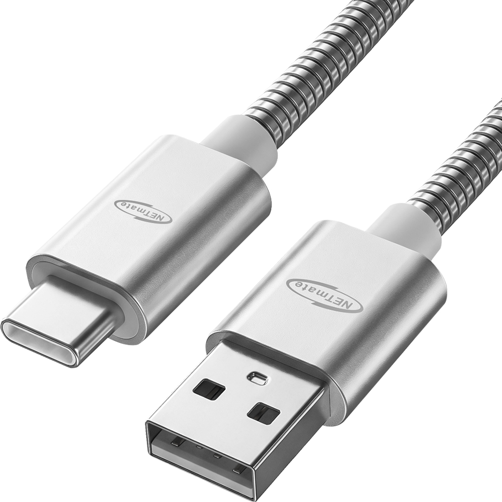 강원전자 넷메이트 아머드 USB2.0 AM-CM 케이블 2m NM-UAC20A