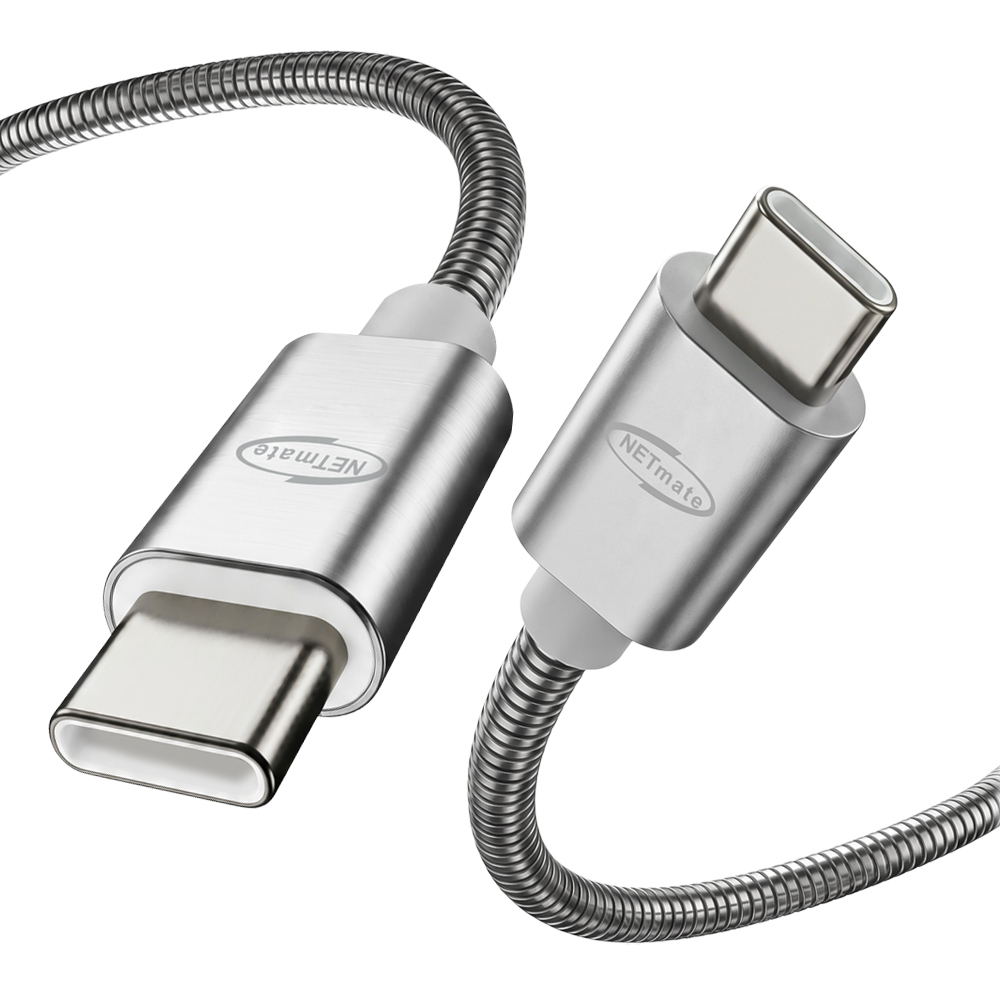 강원전자 넷메이트 아머드 USB C타입 240W 고속충전 케이블 2m NM-UCC20A