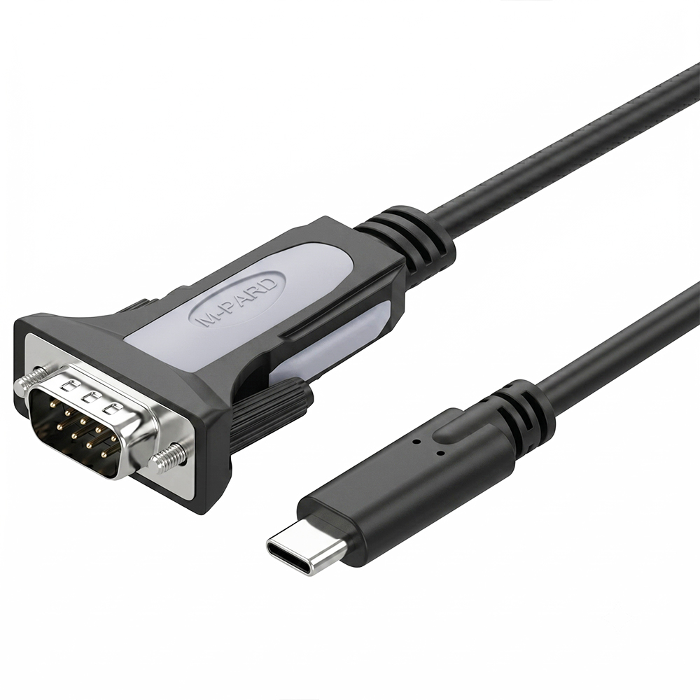 강원전자 엠파드 USB2.0 C타입 RS232 시리얼 컨버터 1.8m MP-MD083