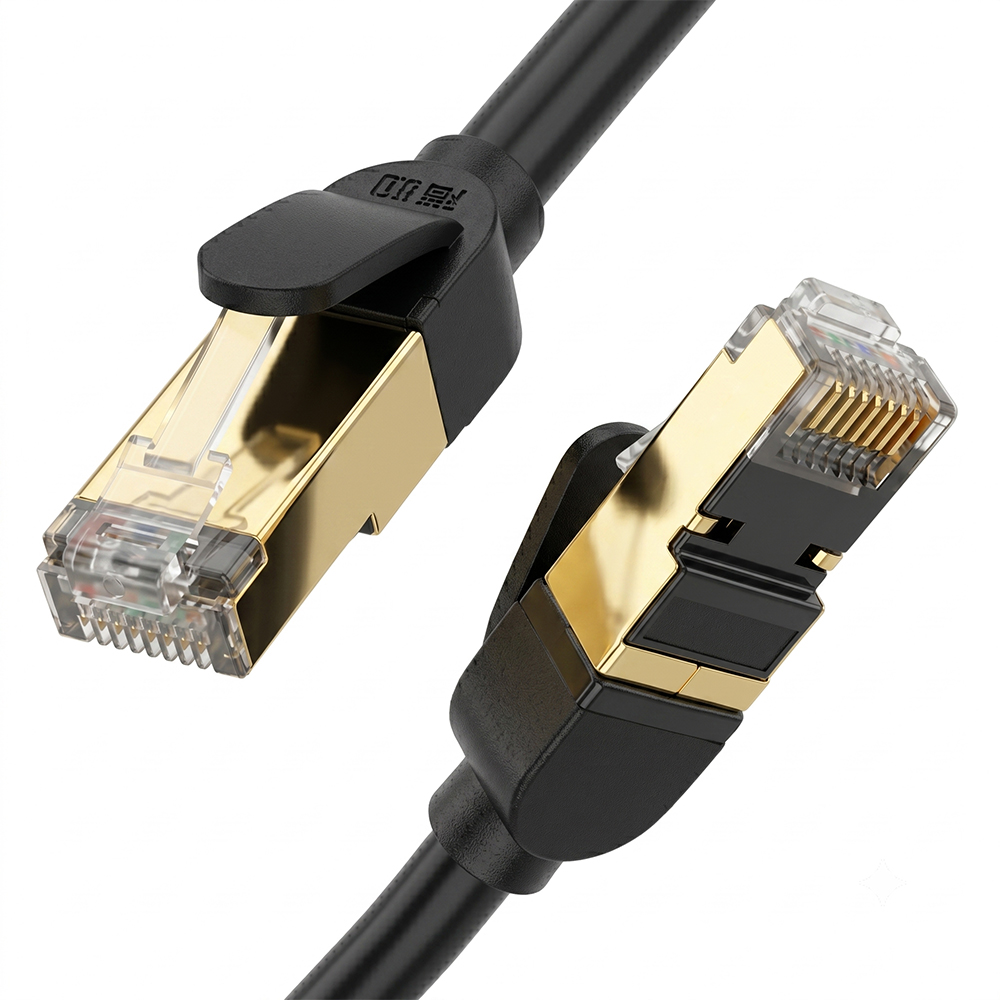 강원전자 엠파드 CAT.7 F/FTP 랜 케이블 0.5m MP-MD710