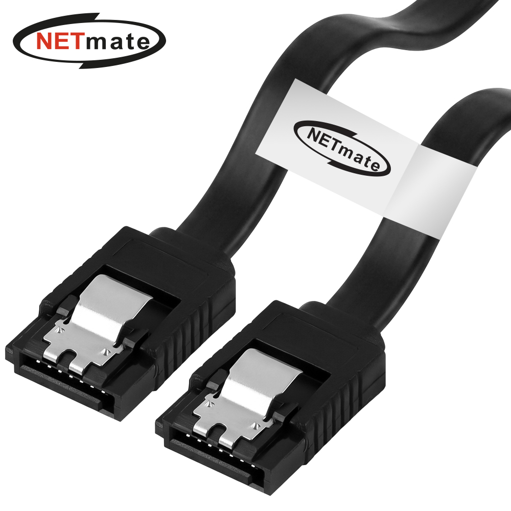 강원전자 넷메이트 SATA3 FLAT 케이블 0.5m NM-SAT305A