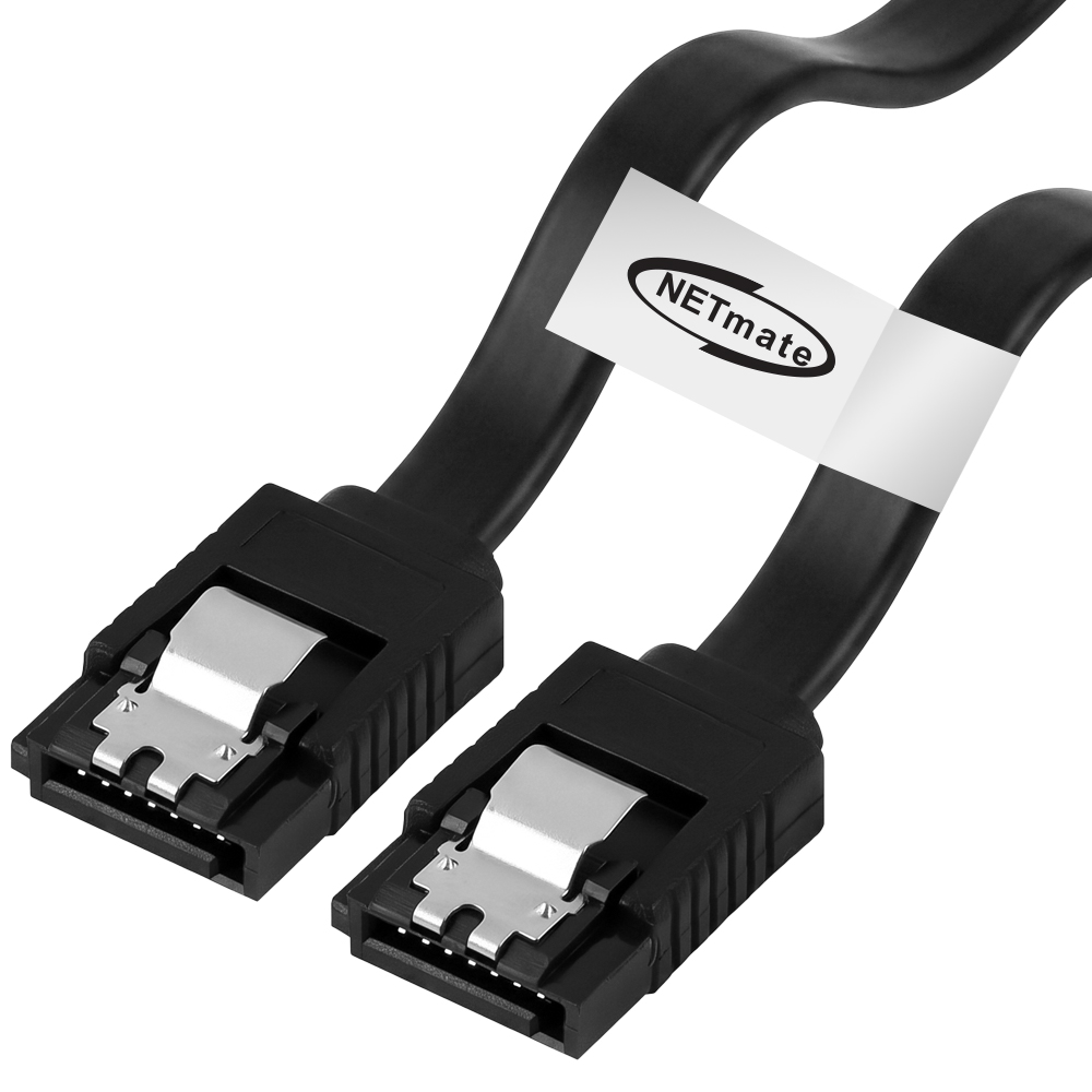 강원전자 넷메이트 SATA3 FLAT 케이블 1m NM-SAT310A