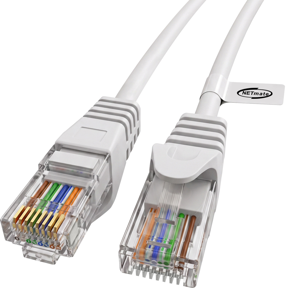 강원전자 넷메이트 CAT.6 UTP 랜 케이블 30m (화이트) NM-TC630