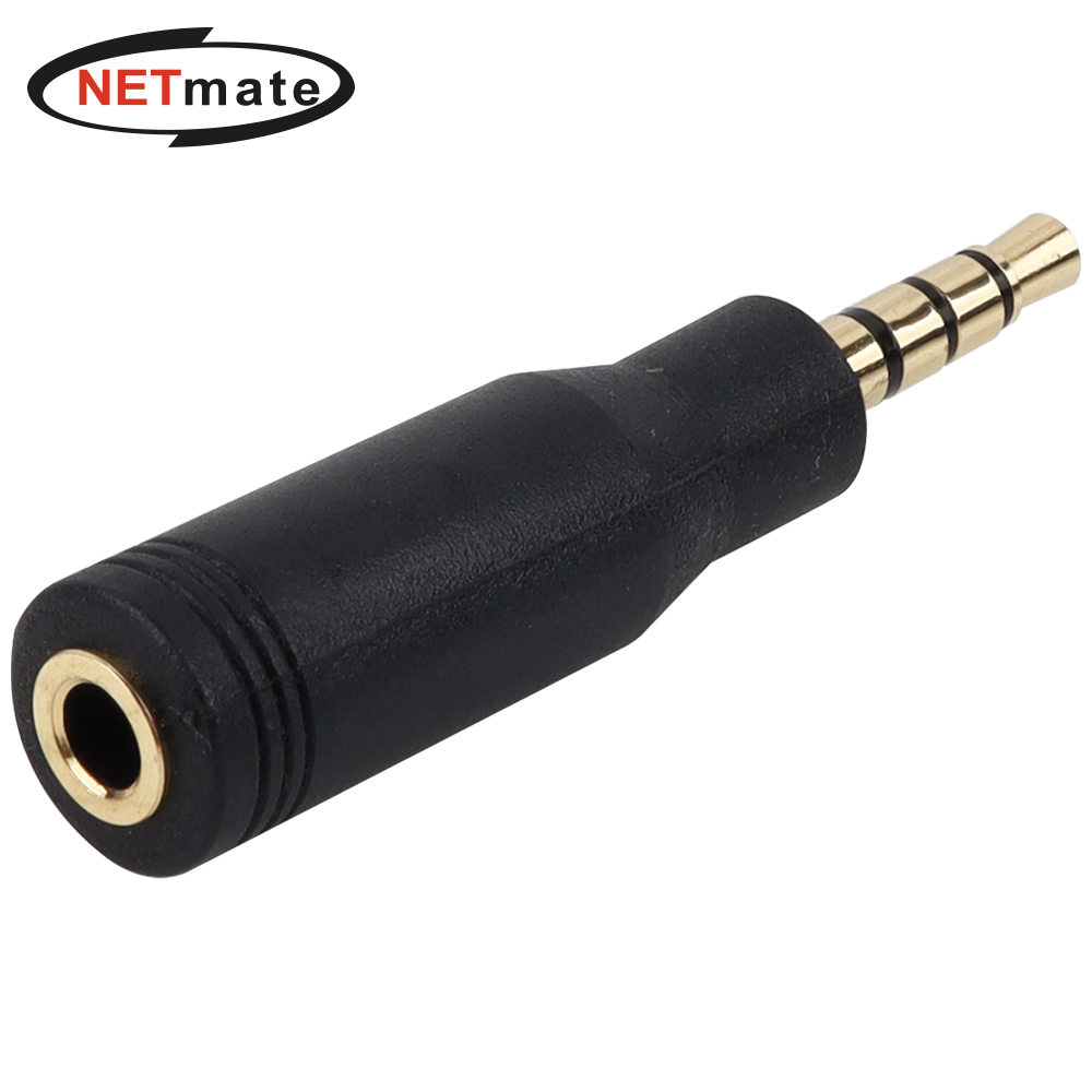 강원전자 넷메이트 3.5M 4극/3.5F 3극 스테레오 젠더 NM-STR05