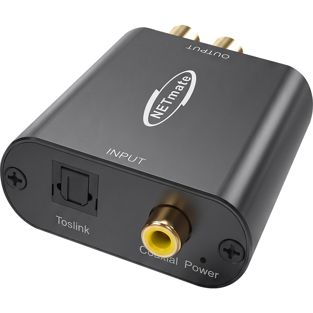 강원전자 넷메이트 디지털 to 아날로그 오디오 컨버터 NM-HDAC01