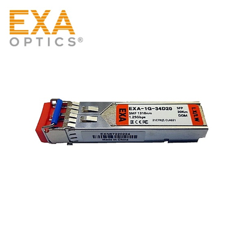 EXA GBIC Hirschmann 1G SFP 943 015-001 20km 호환 광모듈 EXA-1G-34D20-HIR