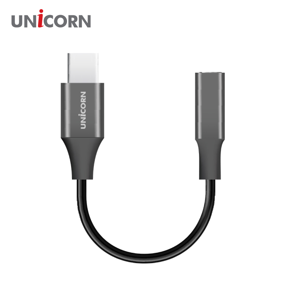 유니콘 USB C타입 3.5mm AUX 이어폰젠더 오디오변환젠더 케이블컨버터CT-300S