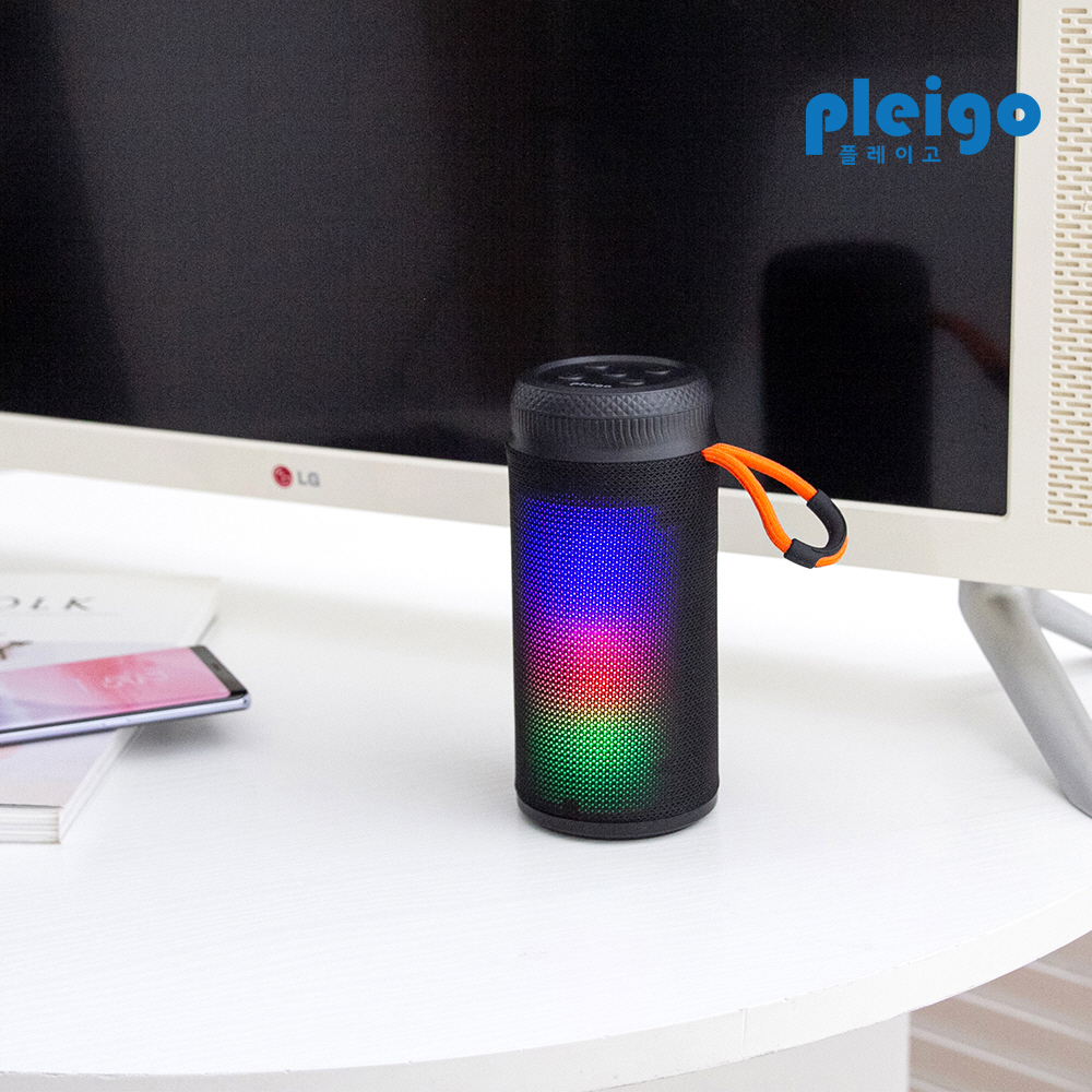 플레이고 BS15 LED패브릭 블루투스 스피커