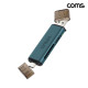 Coms USB A 3.0 + C타입 멀티허브 카드리더 5Gbps