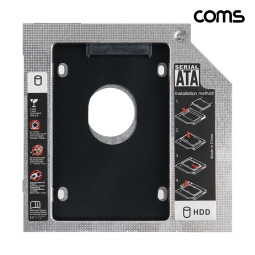 Coms 노트북 멀티부스트 9.5mm HDD SSD 추가