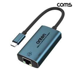 Coms USB-C to RJ45 기가비트 유선랜카드 C타입 2.5Gbps