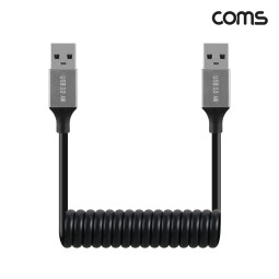 Coms USB 3.0 스프링 케이블 30cm~1M MM