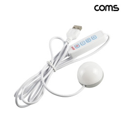 Coms 전구형 USB LED 램프 라이트 자석 리모컨