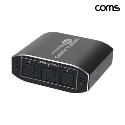 Coms 광 오디오 분배기 1x3 SPDIF