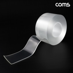 Coms 자국없는 초강력 접착 실리콘 양면 테이프 5cm x 3M