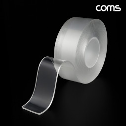 Coms 자국없는 초강력 접착 실리콘 양면 테이프 3cm x 3M