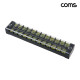 Coms TB-2512L 고정식 단자대 600V 25A 터미널 블록 나사 체결식