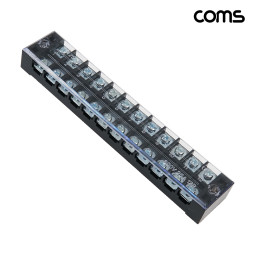 Coms TB-2512L 고정식 단자대 600V 25A 터미널 블록 나사 체결식