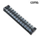 Coms TB-2512L 고정식 단자대 600V 25A 터미널 블록 나사 체결식