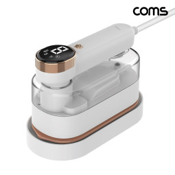 Coms 2in1 넓은열판 스팀조절 접이식 핸디 스팀다리미