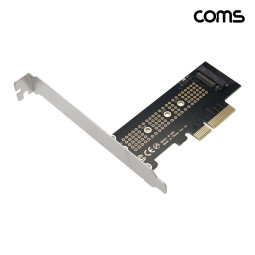 Coms PCIe x4 M.2 NVMe SSD 확장카드 LP 브라켓 포함