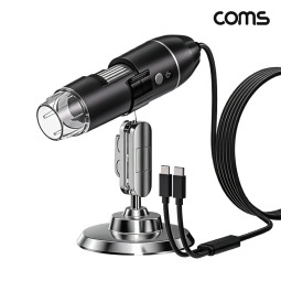Coms 스마트폰 디지털 현미경 C타입 iOS 1600배율
