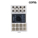 Coms 그래픽카드 전원 연장 젠더 VGA 8Pin UP타입 White