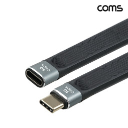 Coms USB 3.2 Gen2 C to C타입 연장 케이블 13cm 10Gbps