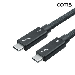 Coms C to C타입 썬더볼트4 케이블 1m 40Gbps 240W 8K 60Hz