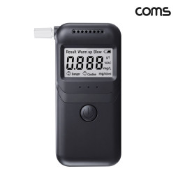 Coms 음주 측정기 테스터기 알코올 알콜 농도 운전 셀프 휴대용 0.30% 1.5mg/L