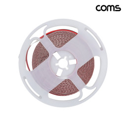Coms LED 줄조명 슬림형 5M Yellow 3000K DC 12V 초고휘도 슬림형 LED바 DIY 램프 다용도 리폼 기판 교체