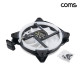 Coms 레인보우 쿨러 케이스 120mm Rainbow LED Cooler 쿨러 팬