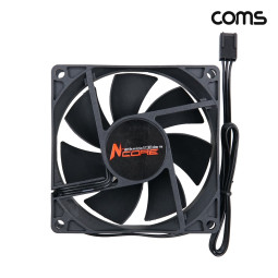 Coms 쿨러 케이스 80mm Cooler 쿨러 팬 3P 12V