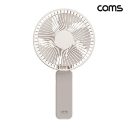 Coms 뛰어도 안뒤집히는 목걸이 선풍기 빅팬 접이식 휴대용 탁상용 핸디팬 저소음 수면 화장실 주방 양손사용