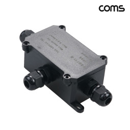 Coms IP68 2분배 T형 방수 전선 커버 레버형 커넥터 240V 24A