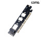 Coms M.2 SSD to PCIe x4 x16 NVMe M KEY 변환 어댑터 카드 PCI Express