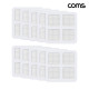 Coms 방충망 보수 테이프 10x10cm 10장
