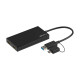 넥스트유 USB 3.0 A C 듀얼 HDMI 디스플레이 어댑터 5322TCH-DUAL