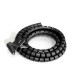 넥스트유 전선정리 매직 케이블 1.5m 16mm 블랙 TMC116BK