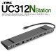 ipTIME USB Type C 올인원 도킹 스테이션 UC312Nstation