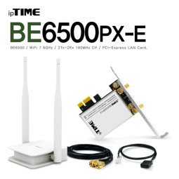 ipTIME 11be 무선 랜카드 BE6500PX-E