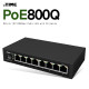 ipTIME POE800Q 8포트 PoE 스위칭 허브