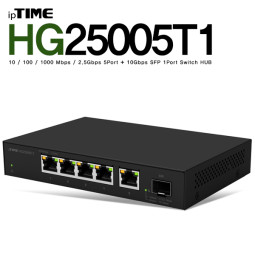 ipTIME 5포트 기가비트 스위칭 허브 HG25005T1