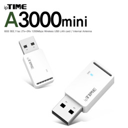 ipTIME A3000mini 11ac USB 무선 랜카드