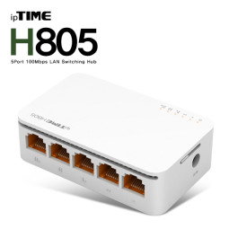 ipTIME H805 5포트 스위칭 허브
