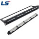 LS전선 CAT.5E 24포트 패치 판넬 (1U) LS-PP-UC5E-24P-WM-EC