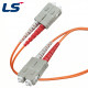 LS전선 SC-SC 멀티모드 광점퍼코드 40m LS-JC-SC/SC-M1-20DPV-400